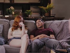 Stepfamily drama is sure to lead to threesome fucking