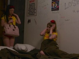 Camp counselor is going to make that bitch sweat