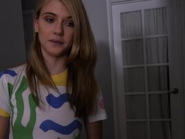 Stepbrother is going to make use of her vulnerability