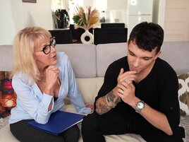 Bianca Jaguar getting dicked by a younger dude hard