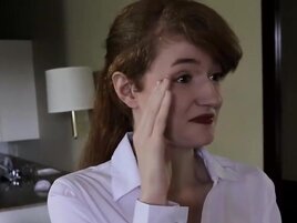 Housekeeping hoe is going to get blasted from behind