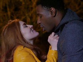 Redheaded girl is way too hot not to get blacked hard