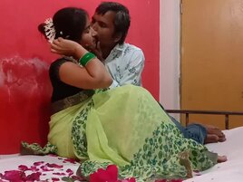 Indian woman and her husband are ready to have sex