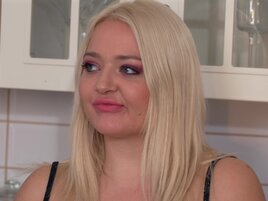 BBW beauty Lana Wolf getting kinky with a hung dude