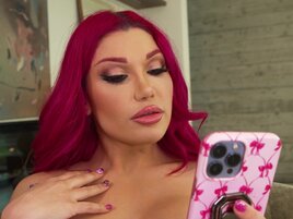 Lily Lou gives a rimjob and gets her feet worshipped
