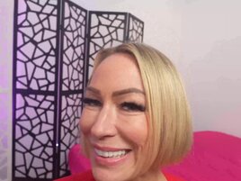 Mellanie Monroe stuffed with a big cock in point of view