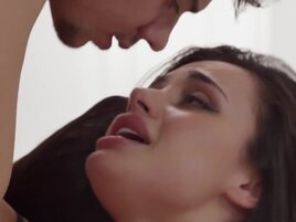 Martina Smeraldi spreading her long legs to get penetrated