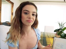 Molly Little masturbating and trying to make you hard