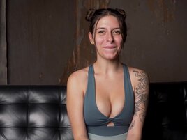 Chloe Kreams is bound and ready for a wild orgasm