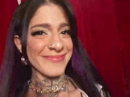 Inked-up trashy girl getting fucked silly in POV