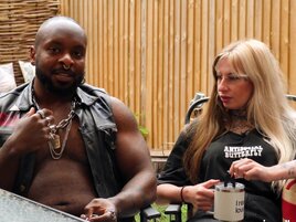Sensory exploration with interracial banging
