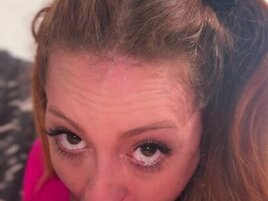 Pink lingerie blonde comes back for more fucking