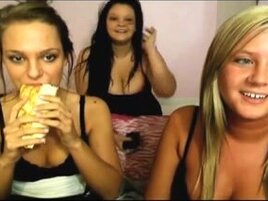 Teens teasing on web webcam left friend alone